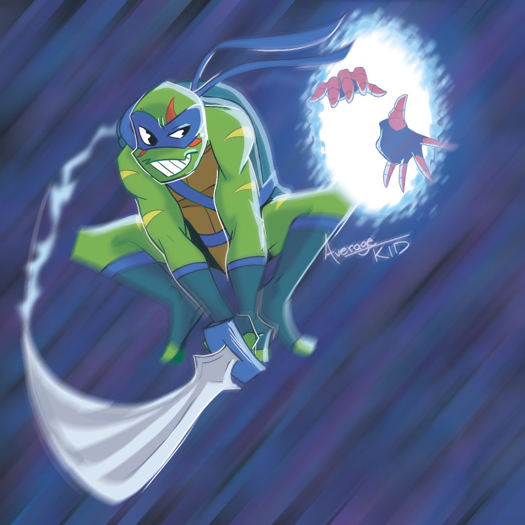 fatichelle's tweet photo. Not entirely sure I liked this but, man I gotta draw daily to get better 
#risetober2025 Day 1: Portal
#riseofthetmnt #rottmnt #riseseason3 https://t.co/mExsGEXMDR