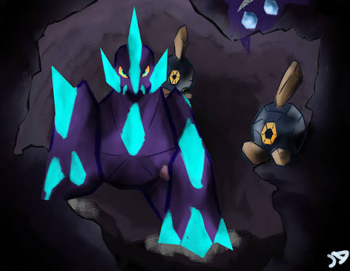 subsonicslime's tweet image. So bad news. I sold my shiny Tyranitar. Good news WE GOT A SHINY OF THE GOAT!!!