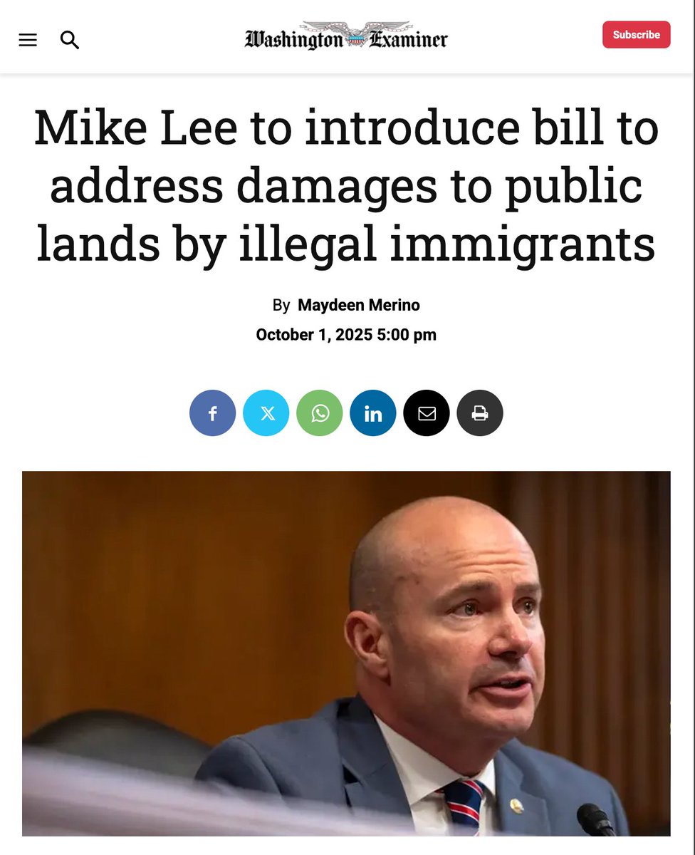 Illegal immigration is trashing our national parks and turning them into cartel corridors.

My bill equips rangers and border agents to restore order and take these lands back.