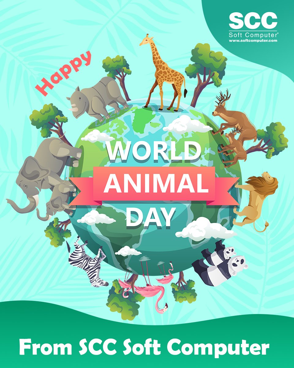 SCCSoftComputer's tweet image. Did you know octopuses have three hearts and can change color instantly to communicate? Neither did we! Nature’s amazing, and we’re proud to celebrate it.

Happy World Animal Day from SCC Soft Computer! 🐙💙