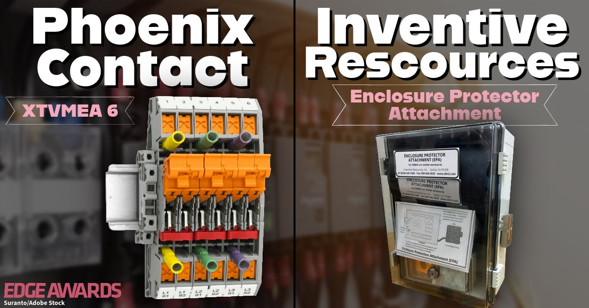 MachineDesign's tweet image. .@beckhoff won the #EDGEAwards #Cabling &amp;amp; #Enclosures category with its MX-System. Read more about this product and the honorees, (@PhoenixContact and Inventive Resources, Inc.) here: bit.ly/3I4lWcA