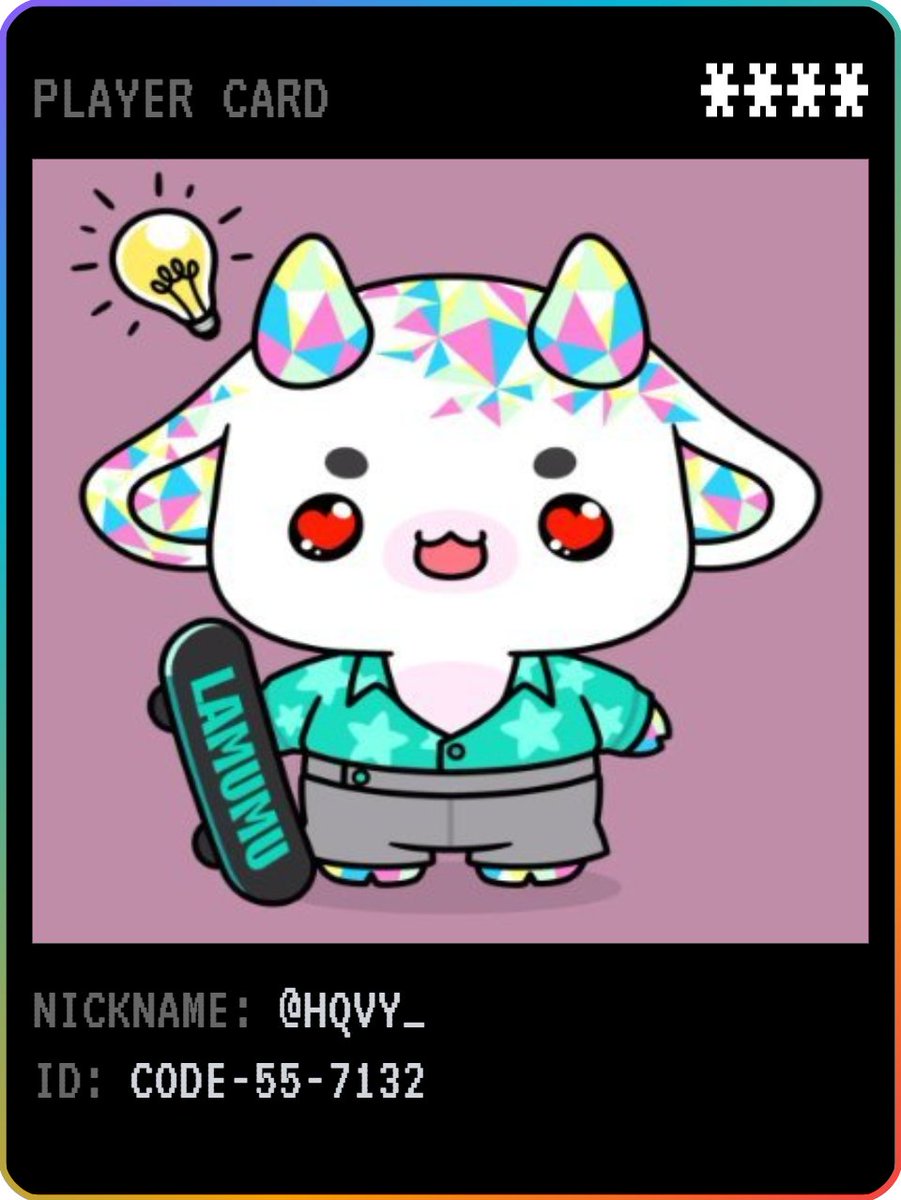 Just got my Player ID: X-CODE-55-7132 🎮

Join the game!

<a href="/codegamedotfun/">CODE GAME</a>