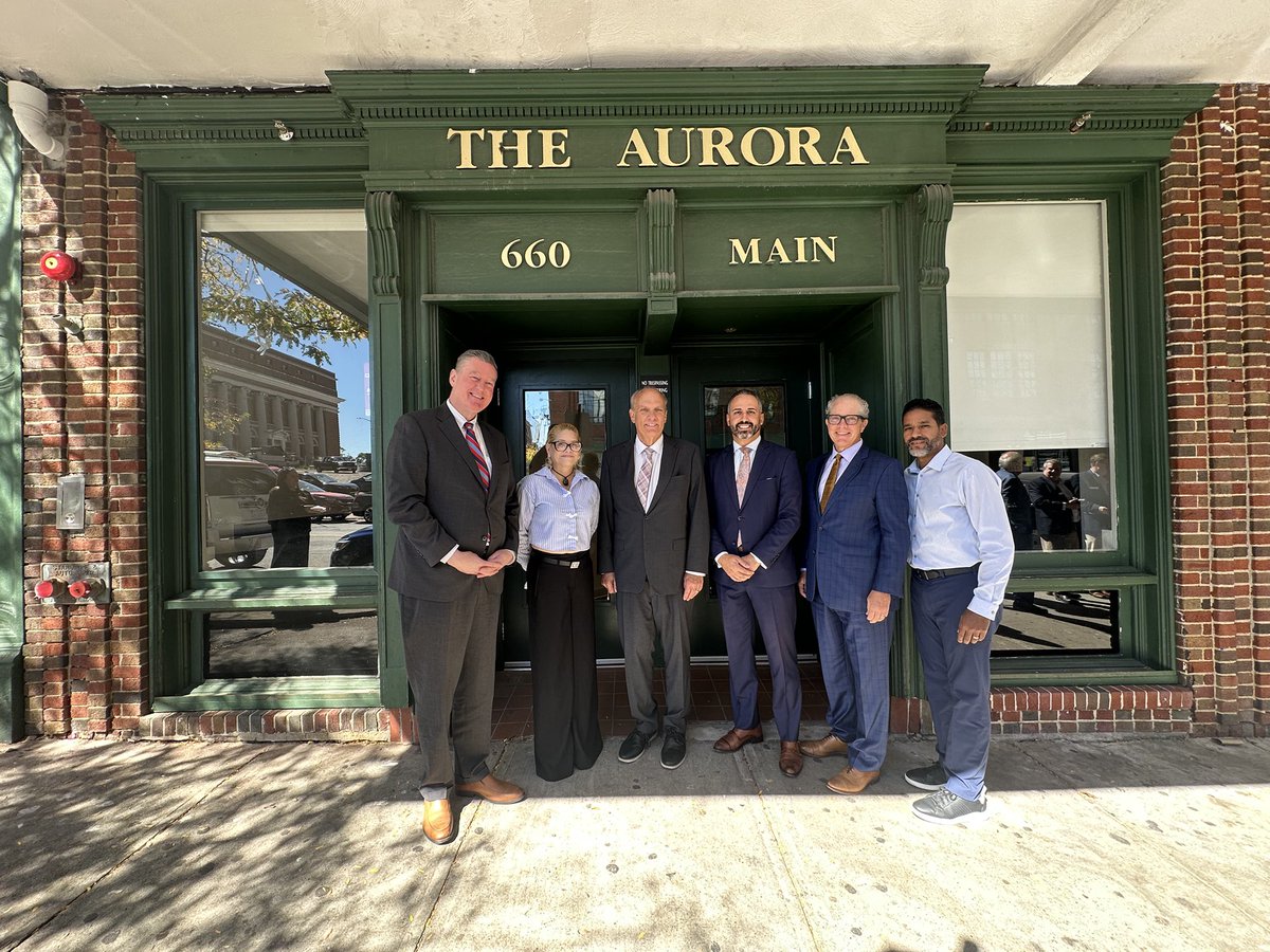 CM_Batista's tweet photo. We had an affordable housing development tour in Worcester today with ribbon cuttings at Merrick at the Square, The Aurora Apartments, and a groundbreaking at the new Curtis Apartments.  

These projects are great examples of how we can construct and preserve affordable housing. https://t.co/I1tgnvPTVd