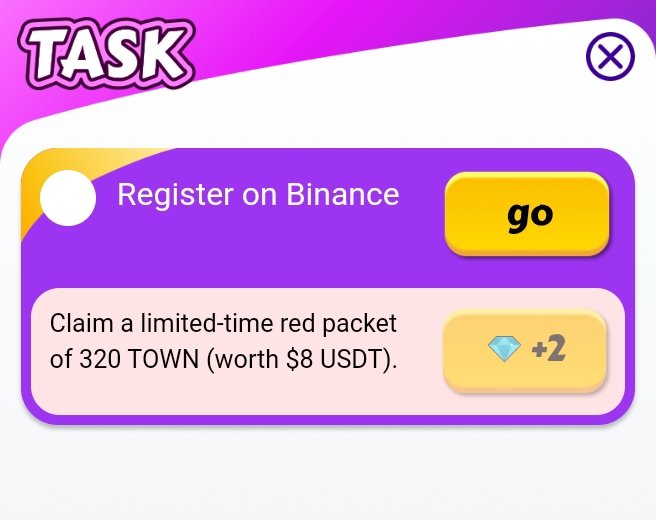cryptrendz22's tweet photo. Punya binance? kaitin dimarih free angpao $8 wajib lewat reff. Tambahin $15 beli kunci buat buka BNB mining kalo punya modal. 
abistu👉stay 5 menit claim token, tunggu rewards masuk 

https://t.co/IYCKWhjoGn

Like &amp; repost this post #Town #crypto https://t.co/xuXKtbHUSP