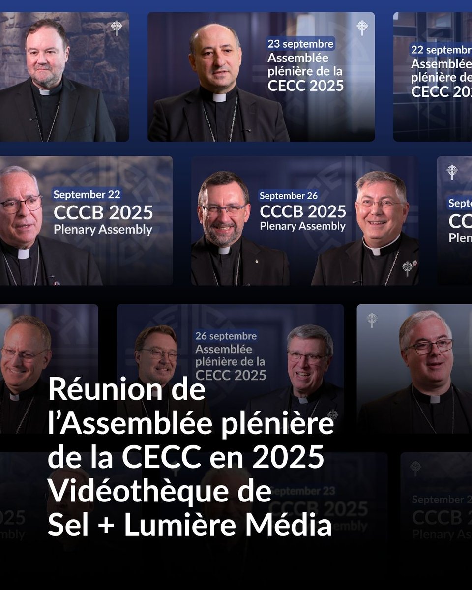 Réunion de l’Assemblée plénière de la CECC en 2025 Vidéothèque de Sel + Lumière Média

Visionnez toutes les vidéos➡️ cecc.ca/communique-de-…