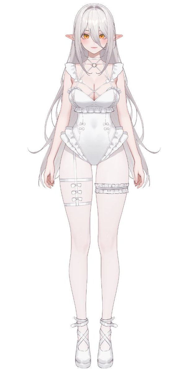 ChalizKokoda's tweet image. The outfit and accessory designs are also in progress. I’m really looking forward to the final result…! 

#LizMetaCustomizableVtuber #CustomizableVtuber #vtuber #Live2D