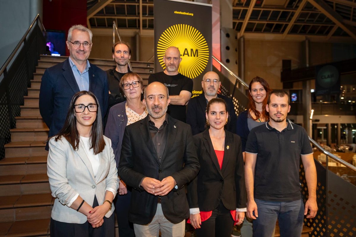 👉 A la presentació del <a href="/festivalclam/">Festival CLAM</a> hi ha pres part l’alcalde de #Manresa <a href="/marc_aloy/">Marc Aloy Guàrdia 🎗</a>, la regidora de <a href="/manresacultura/">ManresaCultura</a> <a href="/tinfantem/">Tània Infante</a> i el regidor responsable de la Manresa Film Office <a href="/jvilamarta/">Joan Vila</a>