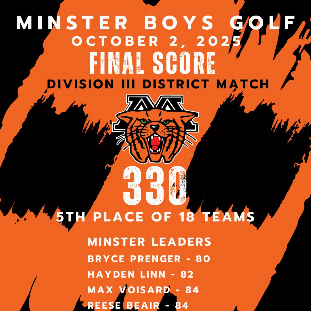 Minster Athletics tweet media