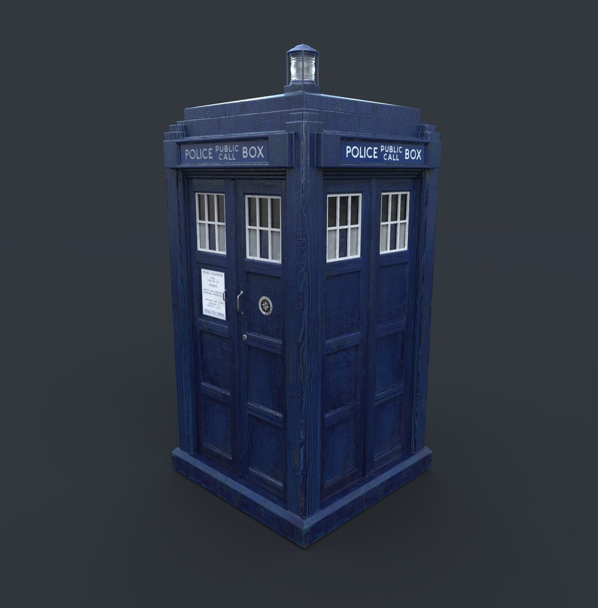 TARDISman550's tweet image. Behind the scenes shots of the 3D model