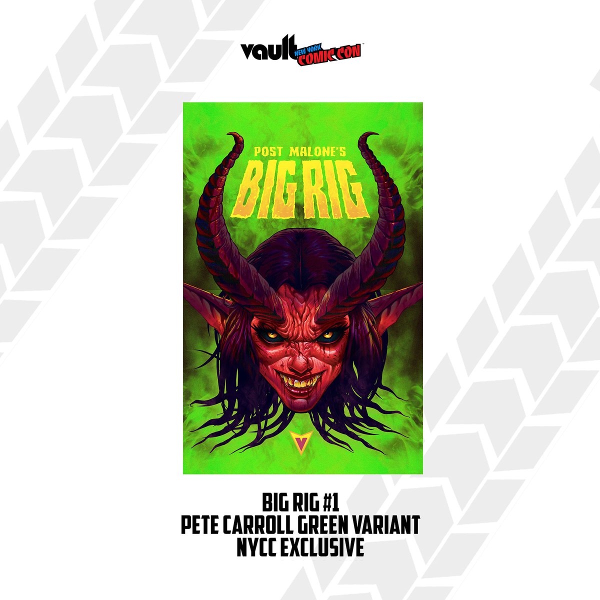 thevaultcomics's tweet image. 💥 LIMITED. EXCLUSIVE. UNMISSABLE. 💥
The only way to own these BIG RIG NYCC 2025 variant covers is to preorder now and pick them up at Vault Comics Booth #4351.
Quantities are capped. Demand is huge. Don’t wait.
🔥 Preorder today: bigrigcomic.com/collections/ny…