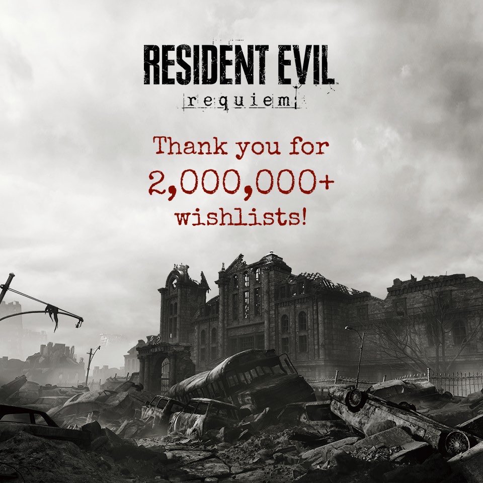 🚨🚨 قبل فتح الطلبات المسبقة، Resident Evil Requiem تجاوزت حاجز مليوني إضافة إلى قائمة الرغبات 🔥

تذكير : تصدر اللعبة يوم 27 فبراير 2026.