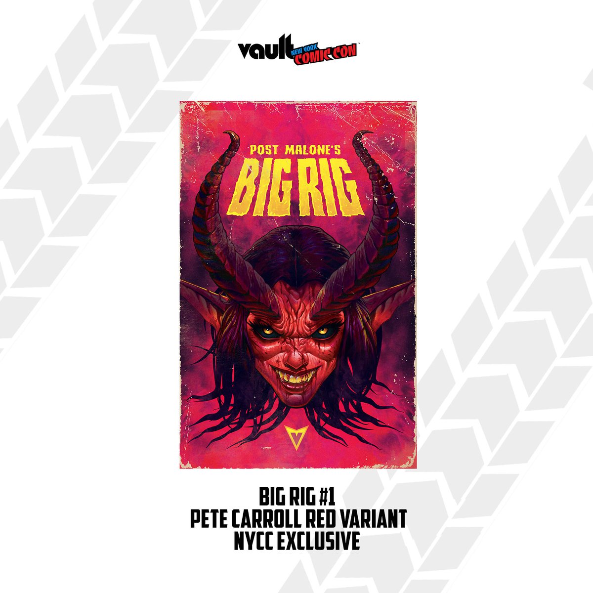 thevaultcomics's tweet image. 💥 LIMITED. EXCLUSIVE. UNMISSABLE. 💥
The only way to own these BIG RIG NYCC 2025 variant covers is to preorder now and pick them up at Vault Comics Booth #4351.
Quantities are capped. Demand is huge. Don’t wait.
🔥 Preorder today: bigrigcomic.com/collections/ny…