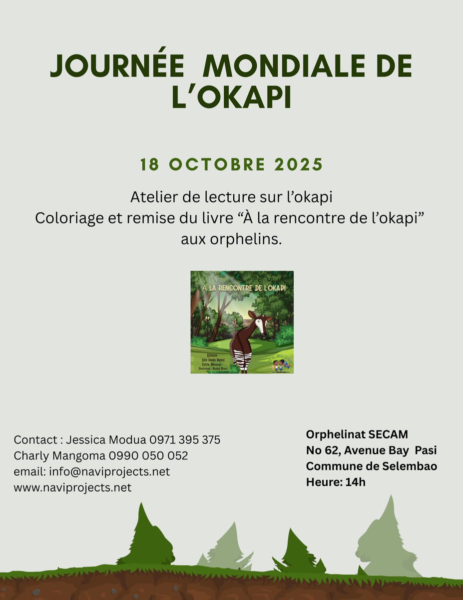 allaboutcongo's tweet image. Le saviez-vous? #worldokapiday #okapi #enfant #litterature