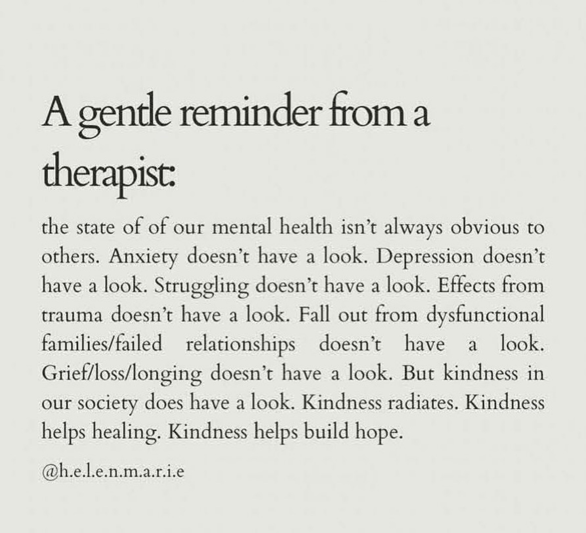 TheCasedCrew's tweet photo. A gentle reminder from a therapist. https://t.co/LEk7o2DAC0