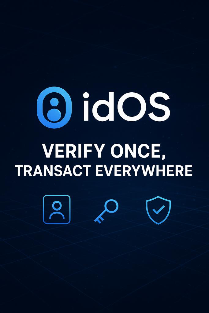 DIPURIOLIVE's tweet image. 🔐 idOS: Verify Once, Transact Everywhere

With idOS, your identity becomes portable, private &amp;amp; self-sovereign.
No more repeated KYC for every dApp — just one secure identity, everywhere.

The future of digital identity is here.

#idOS #DecentralizedIdentity #Web3 #KYC #Privacy