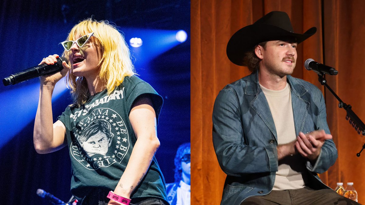 ComplexMusic's tweet photo. Hayley Williams confirms her lyrics are about Morgan Wallen. Details: https://t.co/9eWLMFLzml https://t.co/ZE8hI0ovl5