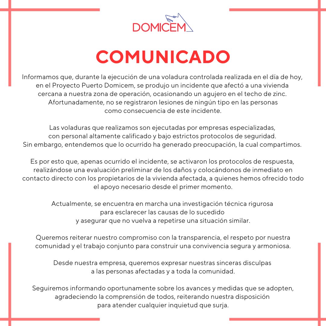 COMUNICADO
