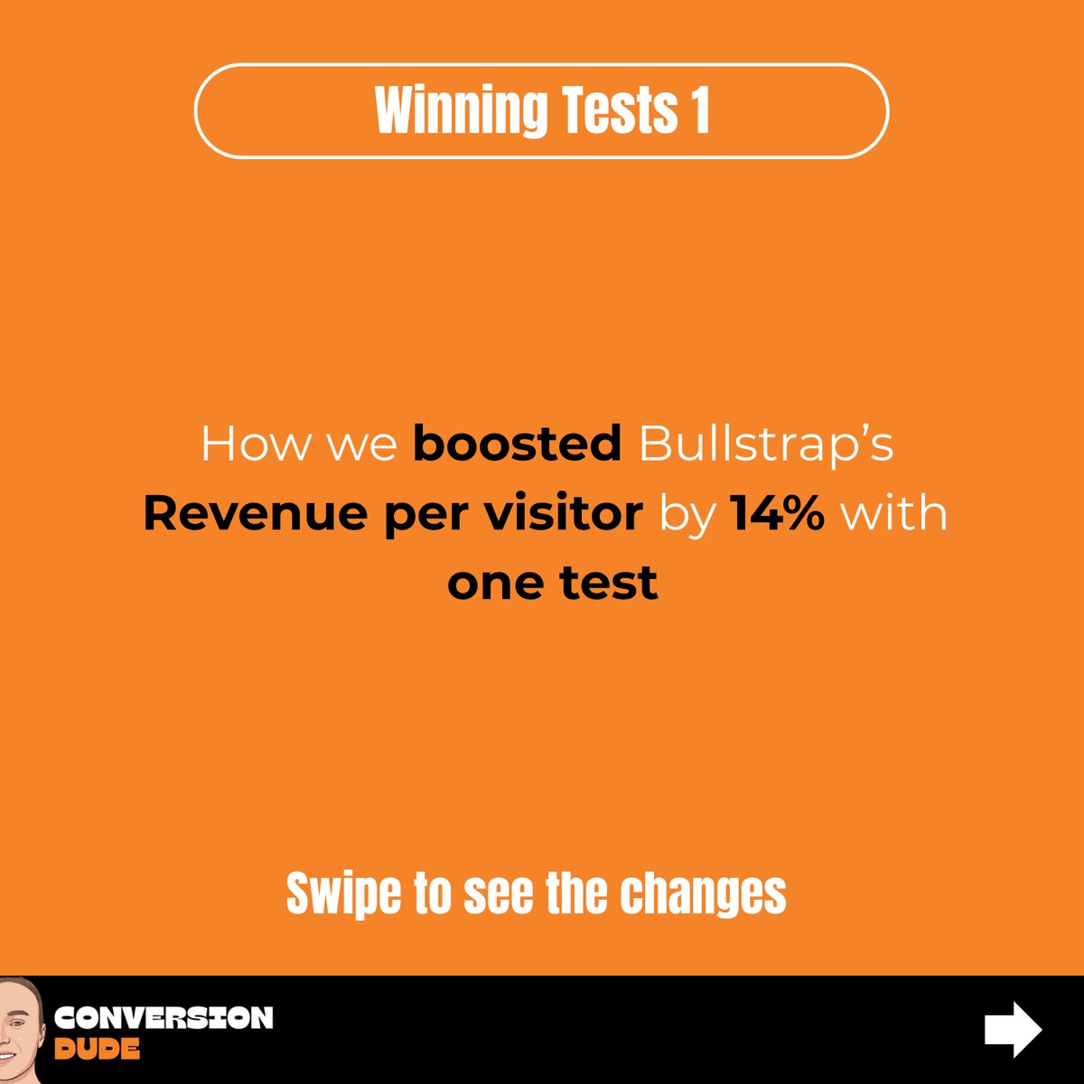 ConversionDudes's tweet photo. See how a simple change pushed https://t.co/2WqfcXwFiR 's RVP by nearly 7%🚀   

Claim your free Development hour:
https://t.co/3bnkQekqV8 https://t.co/edpQZgNZTB