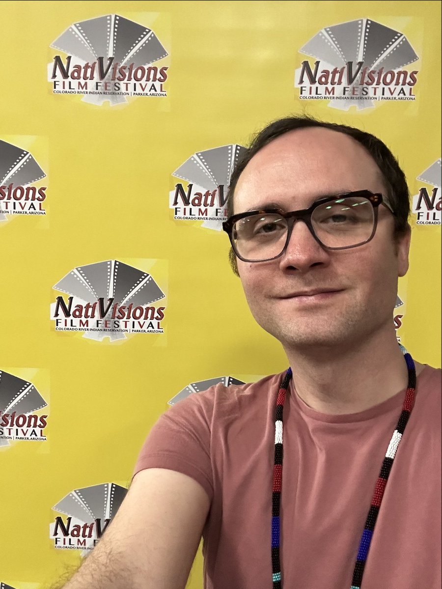 joeytainment's tweet image. It was an honor to screen my work at NatiVisions Film Festival on the CRIT reservation in Parker, AZ last week and I’m so happy that Pow! won the Best Short Film Award! Definitely make it out to this fest if you ever get a chance!