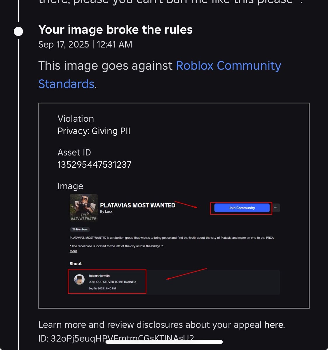 RobertHermlin's tweet image. My account was just terminated over nothing, literally #roblox #robloxstudio