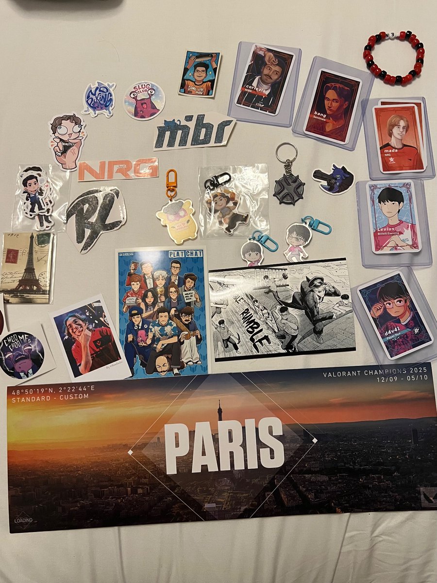 nemo (@manyanemones) on Twitter photo had an awesome time at <a href="/VCTFanCafe/">VCT Champions Paris Fan Cafe</a>!! somehow I got lucky and drew 1/4 of the origami left signed by <a href="/kaajakval/">FNATIC kaajak</a> (ty <a href="/YinsuCollins/">Yinsu</a> for making the boys do this ๐)
thank you so much to all the artists for the freebies and organizers for making this happen!! #VALORANTChampions had an awesome time at <a href="/VCTFanCafe/">VCT Champions Paris Fan Cafe</a>!! somehow I got lucky and drew 1/4 of the origami left signed by <a href="/kaajakval/">FNATIC kaajak</a> (ty <a href="/YinsuCollins/">Yinsu</a> for making the boys do this ๐)
thank you so much to all the artists for the freebies and organizers for making this happen!! #VALORANTChampions