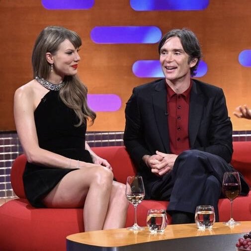 TSwiftNZ's tweet photo. 📸 | Taylor Swift and Cillian Murphy on @TheGNShow https://t.co/Aljy4NuXlt