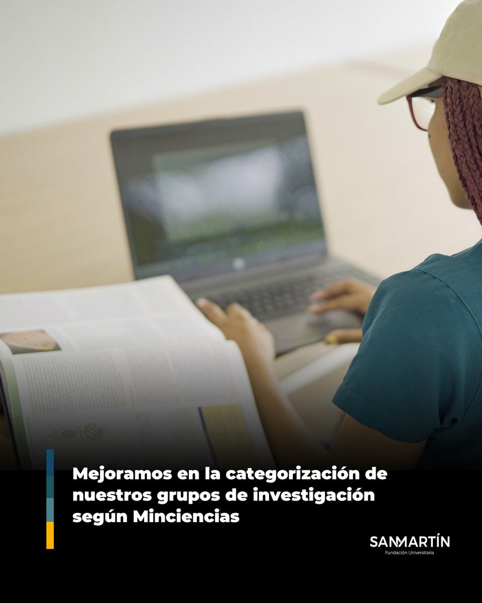 Con orgullo compartimos los resultados de la convocatoria nacional de Minciencias, que reconoce el avance de la San Martín en investigación científica.
👏 Felicitamos a nuestros docentes y estudiantes por ejercicio investigativo.
🔗 n9.cl/qzcwj