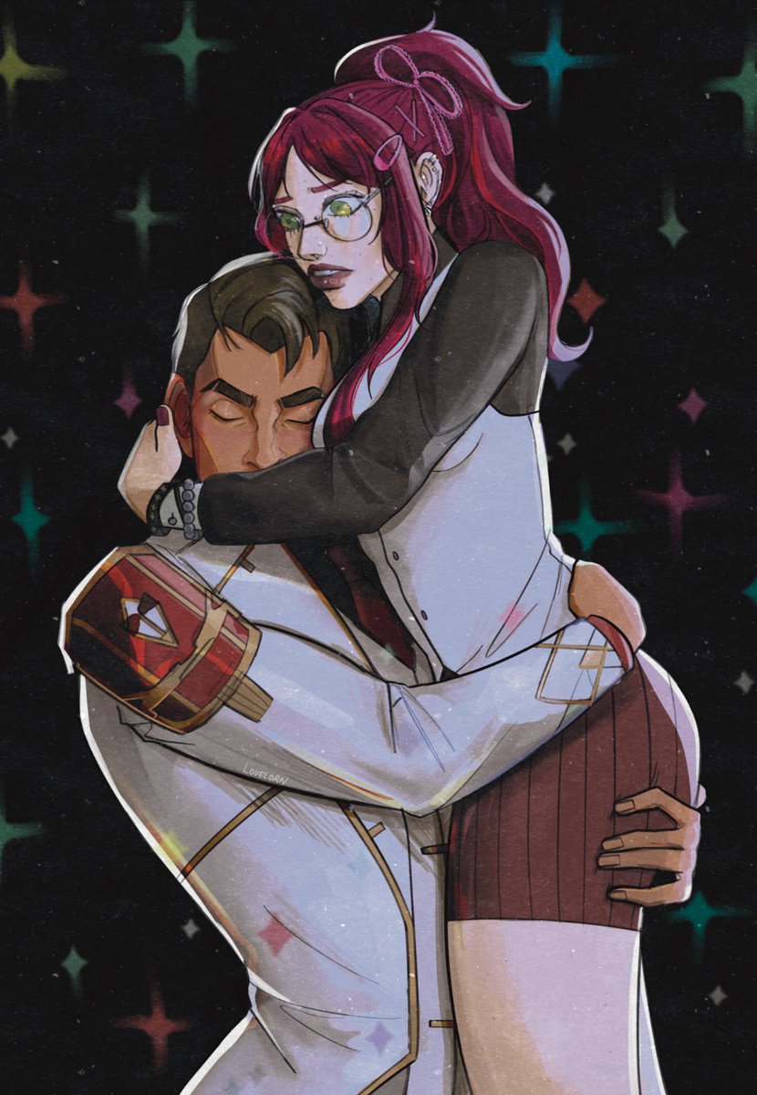 ___Lovelorn___'s tweet photo. Commission de #arcane. Do not use. 🩵💜 https://t.co/m1rjRZaqZZ