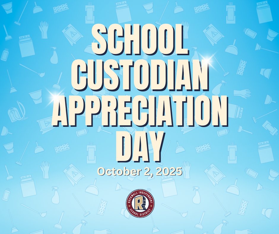 We want to wish our custodians a Happy School Custodian Appreciation Day! 🤍 Thank you to our custodial staff for the hard work they put in each and every day to keep our schools and offices clean. They are the unsung heroes of our district, and we are extremely grateful to them.