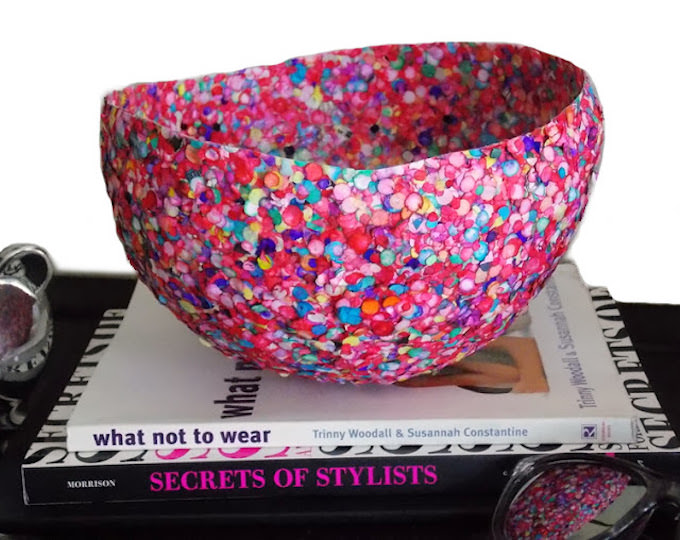 Make a super cool confetti bowl in three easy steps!
modpodgerocksblog.com/confetti-bowl/