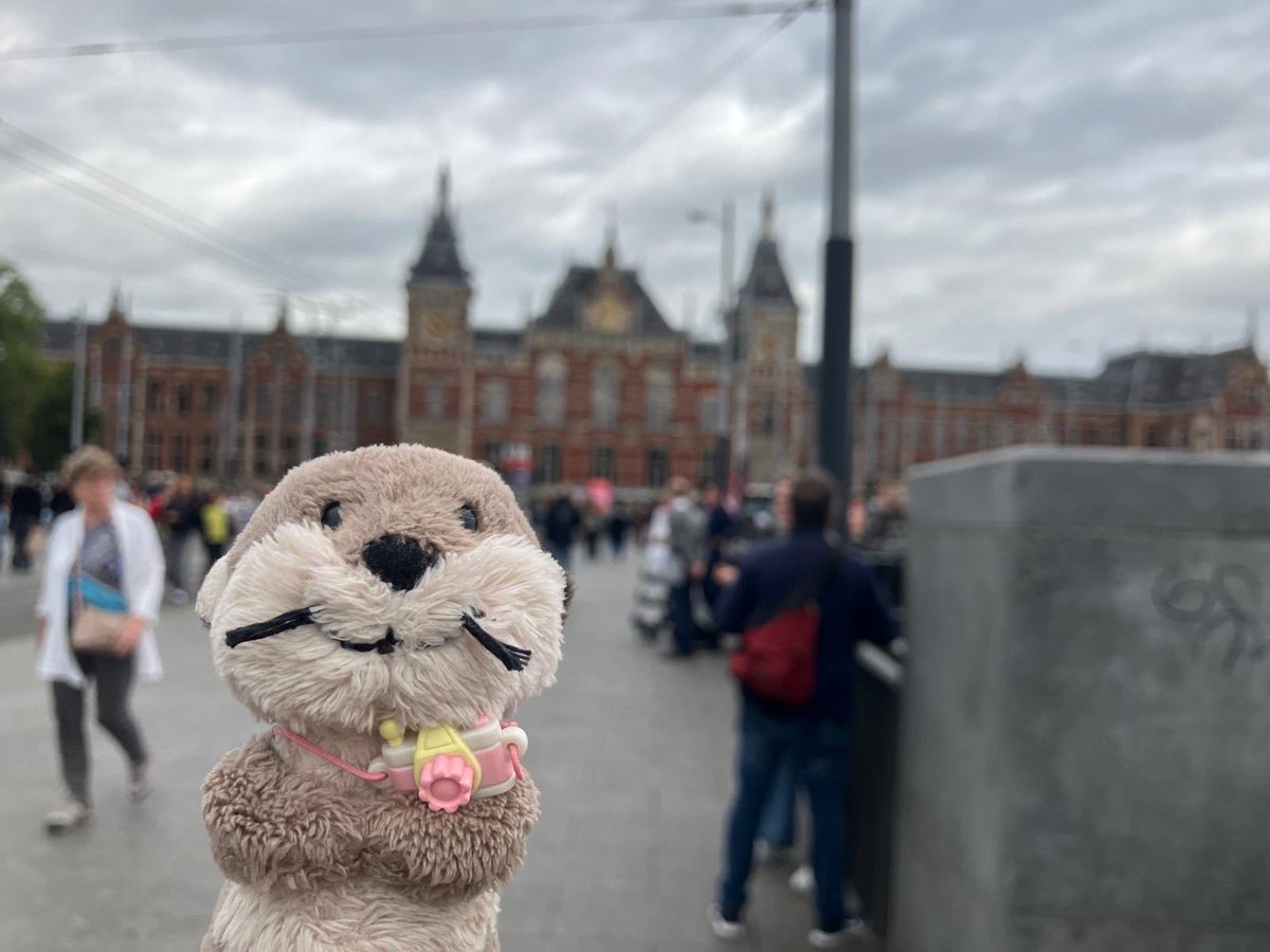 Otterchen's tweet photo. これはママに旅行に連れて行ってもらった時のわかたん。ちょくちょくわかめの写真が送られてくるのが癒し🥹💓 https://t.co/F7iLkrl3uR