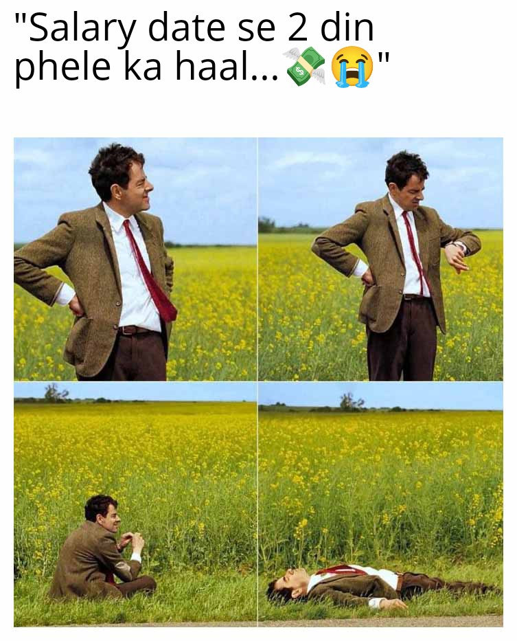 MHasnainBaba's tweet photo. #Funny #Meme #Relatable #Salary https://t.co/iwf2pPkQ3v