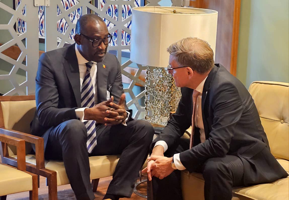 En marge du segment de haut niveau de la 80ème session de l'Assemblée générale des Nations Unies, Son Excellence Monsieur Abdoulaye DIOP, Ministre des Affaires étrangères et de la Coopération internationale, a eu une rencontre avec son homologue de la République fédérale