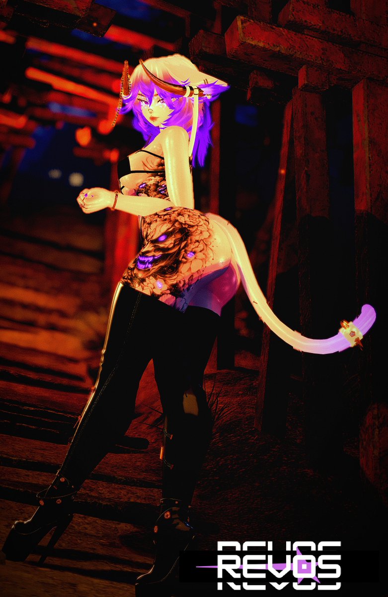 ~Follow me closely from behind, don't lose the sight of me...or else....