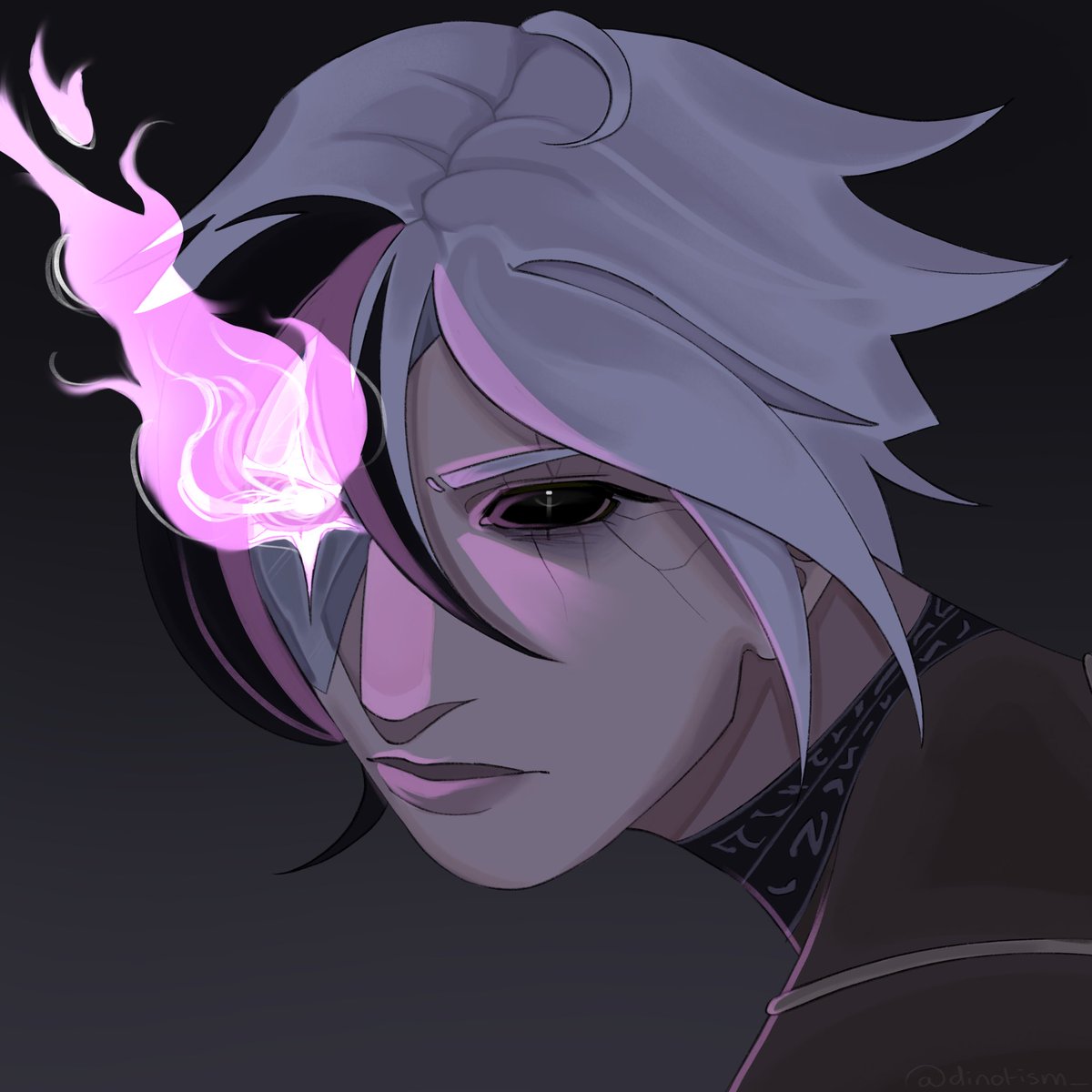 the most powerful dark mage xadia is yet to see #TheDragonKing #thedragonprince #claudia #fanart