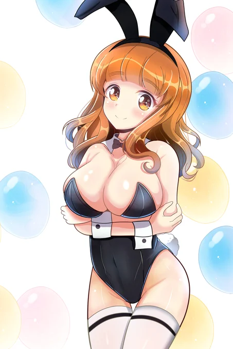 今日頑張れば楽しい週末!(⁠*⁠'⁠ω⁠`⁠*⁠) #バニーガール貼って元気づけてください