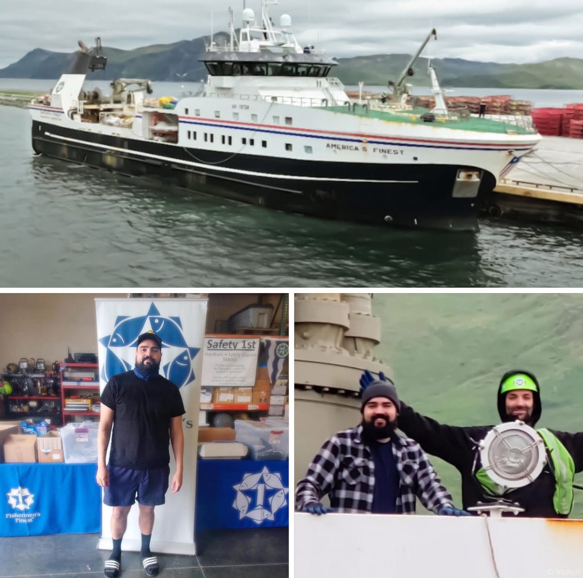 kseuri's tweet photo. Pride in Profession: recognizing 5-year AmericasFinest Cold Storage Manager Justin Taylor. Justin is at sea today, working hard (OUTSTANDING reviews) Keep up the good work- I’m proud to work with you.
#FishFinest WildAlaskaSole
#BeringSea https://t.co/EGY1gYBpVd