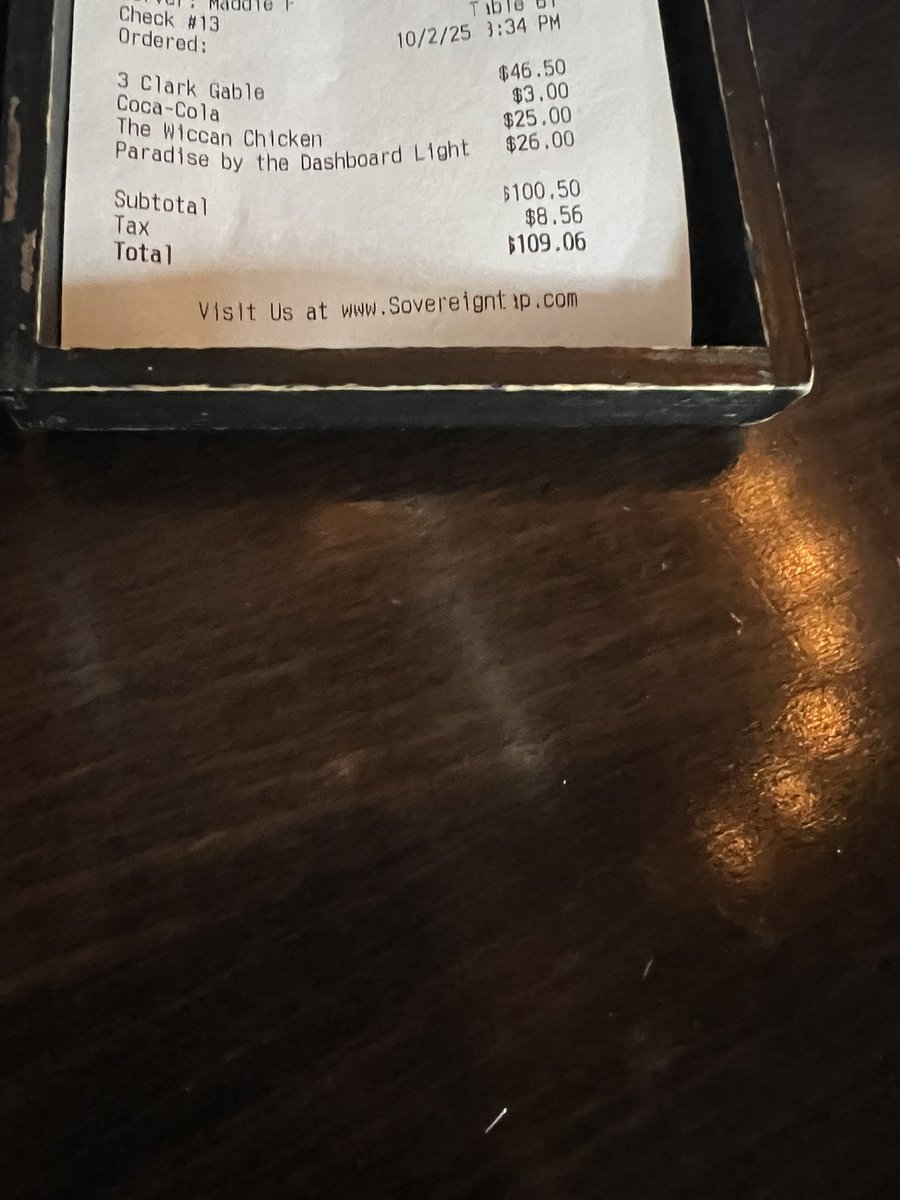 AlphaRomeo460's tweet photo. Business meeting with a friend and he said there was no way I could get someone to donate for our lunch let alone pay for some of it! Let’s prove him wrong, he said he would cashapp me the full bill if a sub paid for any of it! #LunchChallenge #ProveHimWrong #alphalife #findom https://t.co/QVFvDrQHeS