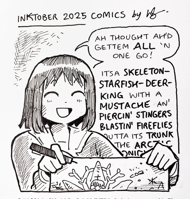 she's all ink no tober #azumangadaioh 