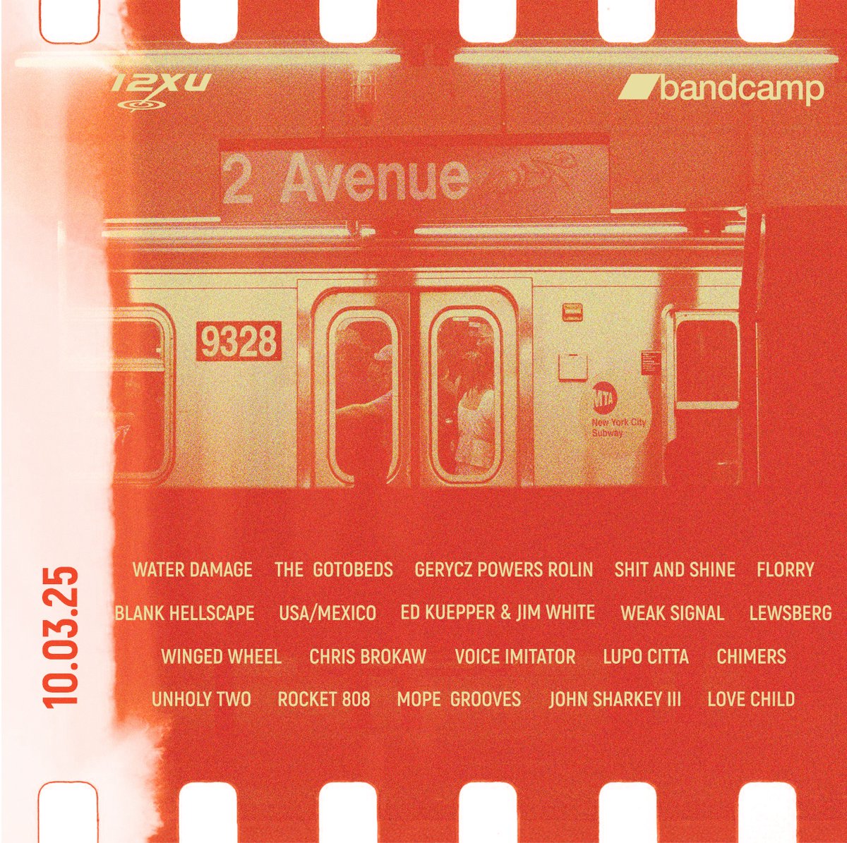 12XUrecs's tweet image. tomorrow, October 3 is the next to last Bandcamp Friday of 2025. 

I am not sure that sounded dramatic or desperate enough.

12XUrecs.bandcamp.com

art : Angela Betancourt