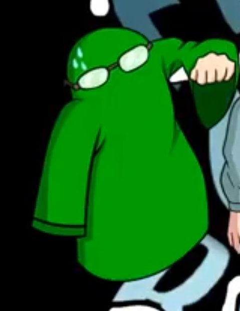 CodeName_Emma's tweet photo. @RaikoDRose Ingesu, ahí va mi OC de hace 7 años, el Dr. Verde https://t.co/bMDIIQNgwO