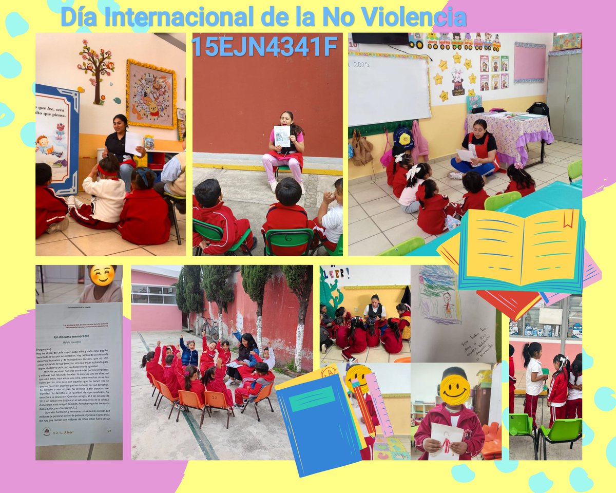 Alms_Nu's tweet photo. Participamos activamente en #MaratonesPorLaLectura compartiendo #LecturasPorLaNoViolencia https://t.co/njTgYz1nEC