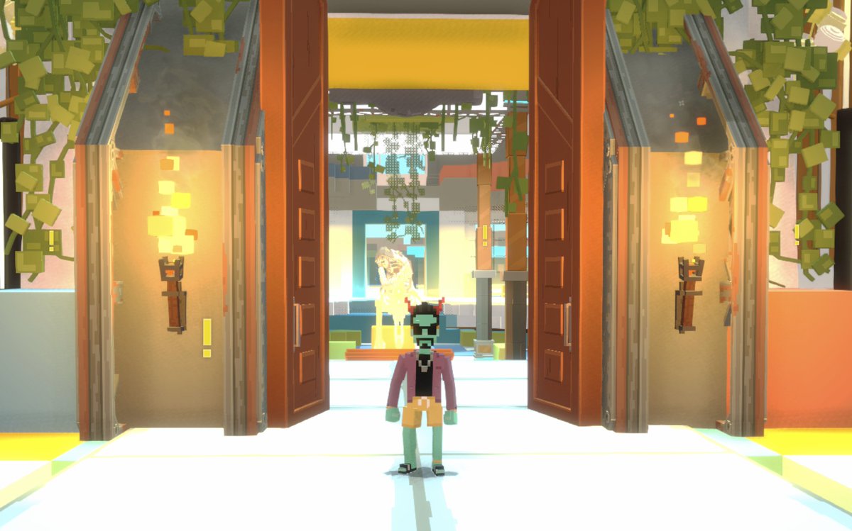 Currently uncovering dinosaur fossils in <a href="/TheSandboxGame/">The Sandbox</a>  tsbga.me/TheSandbox