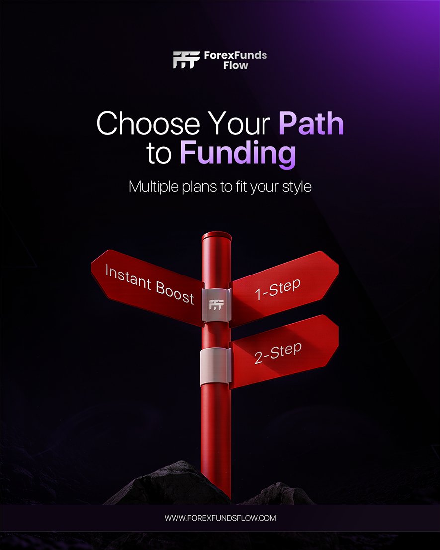forexfundsflow's tweet image. 📷 At FFF, you decide how to get funded:

📷 1-Step (Quickest path to trading live capital)
📷 2-Step (Balanced growth approach)
📷 Instant Funding (Trade without evaluation)

Which one fits YOUR style? Comment below 📷

#ForexFundsFlow #RiskManagement #PropFirmTips #FundedTrader…