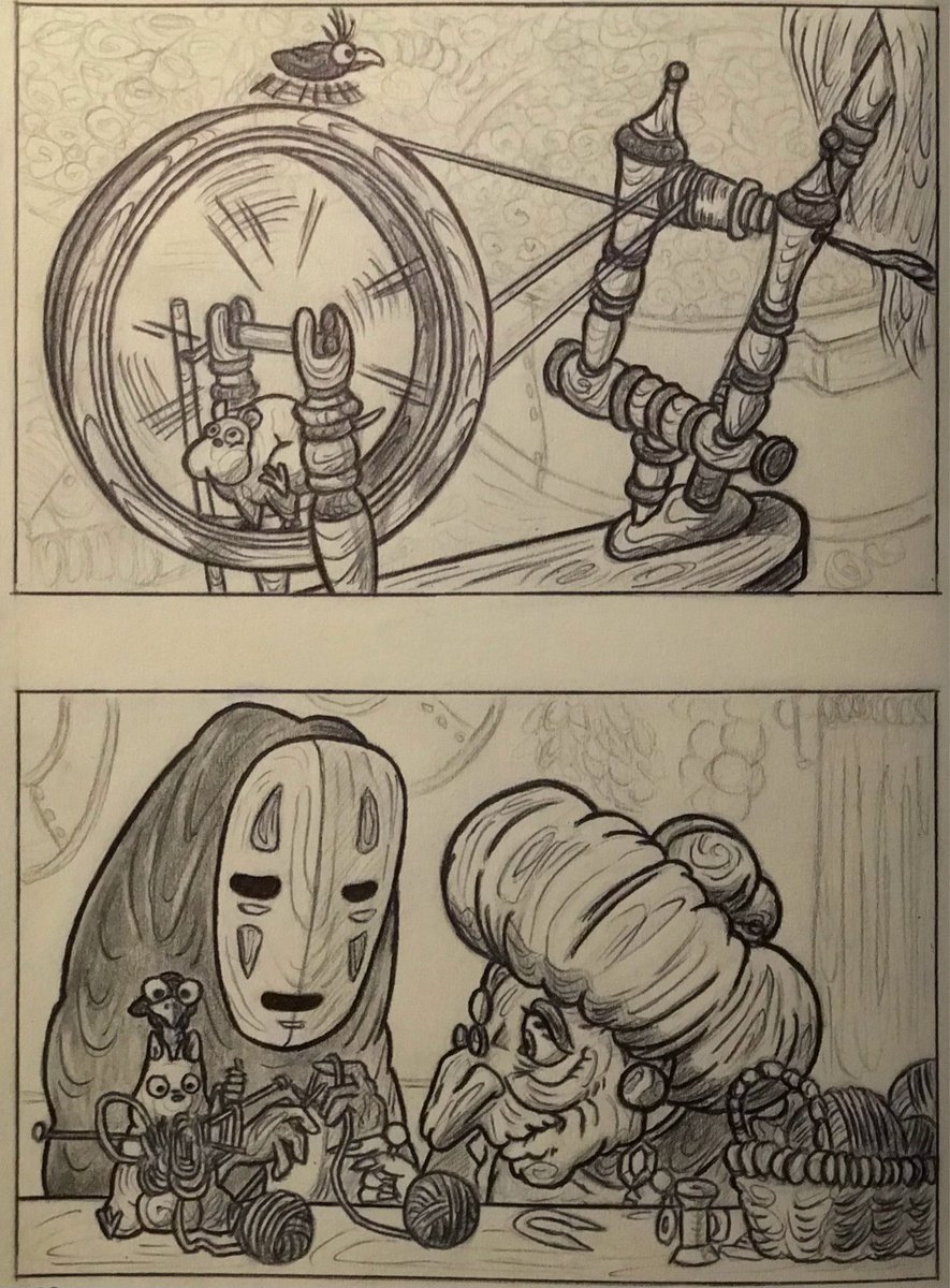 RoPhil_Art's tweet image. Day two completed! ✨
It was tougher than I expected, but after many hours I finally made it 💪

#inktober #Inktober2025 #weave #spiritedaway