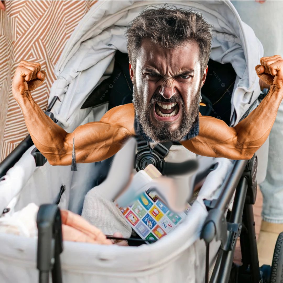 Hey man! You shouldn’t steal candy from babies that’s just wrong! They’re defenceless! Here you go lil baby! Who want a lollipo-