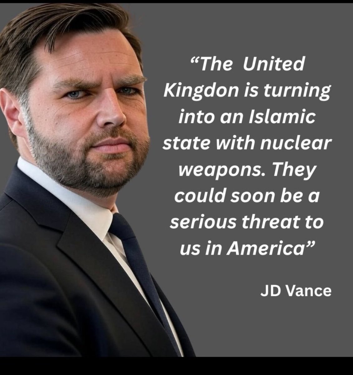 Yeah, I could vote for him in 2028.