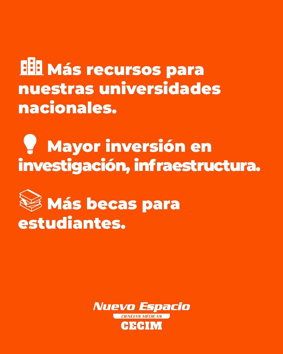 cecim_nemed's tweet photo. 📚🎉 ¡Ganó la educación y la salud pública!

El Senado aprobó la Ley de Financiamiento Universitario y rechazó el veto presidencial. Más recursos, becas e investigación para la UBA y todas las universidades públicas 🙌

#UniversidadPública #LeyDeFinanciamiento https://t.co/cbZN3CGDLW