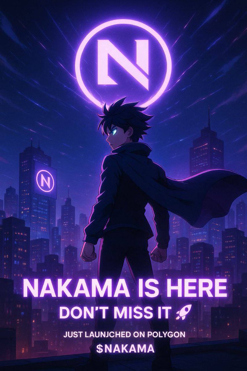 TheSultaan001's tweet image. Ready for a revolution? Nakama Coin isn't just another token it's a movement powered by anime vibes and built on the strength of our community. We're on Polygon for fast, low-fee plays, united by loyalty, not hype.
Plant your roots early. Be a part of the Nakama Army, where true…