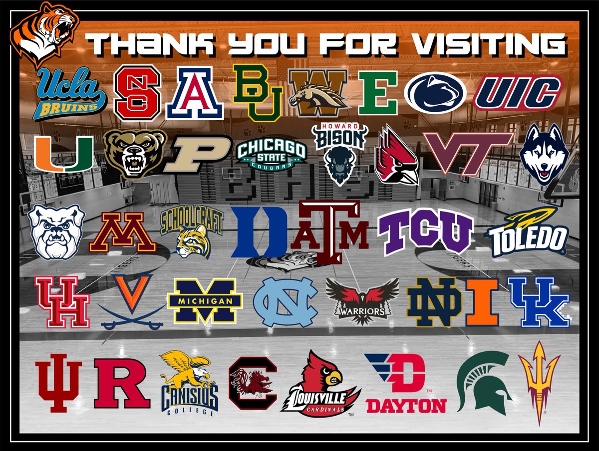VilleLadyTigers's tweet photo. Want to say Thank You to all the Colleges & Universities that visited us this fall for our open gym. #EXIT190 #THEVILLE #VILLEDIFFERENT https://t.co/dCZX6id6V5